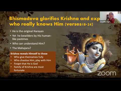 Srimad Bhagavatam Training Canto 1, Chapter 9