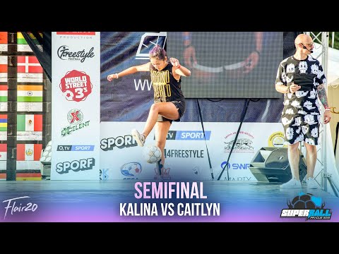 Kalina v Caitlyn - Female Semi-Final | Super Ball 2017