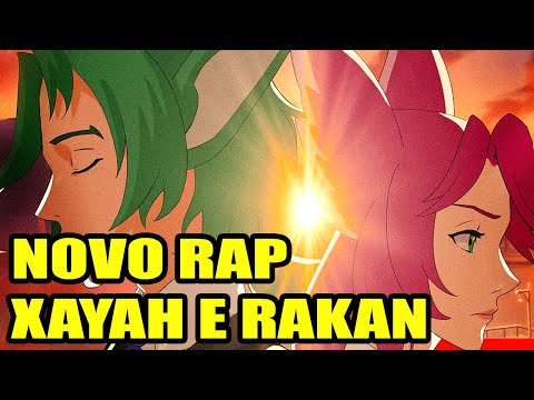 Rap Da Xayah E Rakan PAIXÃO ESTELAR League Of Legends Wild Rift React