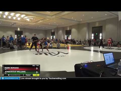 114 Lbs Cons. Semi - Murk Romano, TN Vs Jonderious Williams, GA E55d