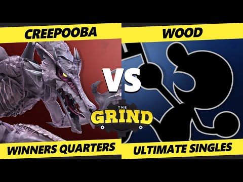 The Grind 155 Winners Quarters - Creepooba (Ridley) Vs. Wood (Game & Watch) Smash Ultimate - SSBU