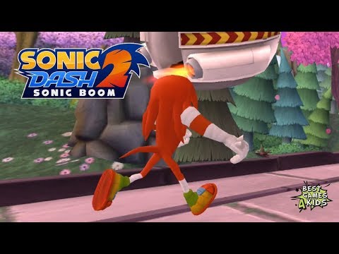 Sonic Dash 2: Sonic Boom | New Team Play Mode w/ Sonic the Hedgehog & Knuckles  By SEGA