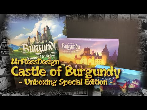 Unboxing: Castles of Burgundy -Special Edition- (deutsch/german)