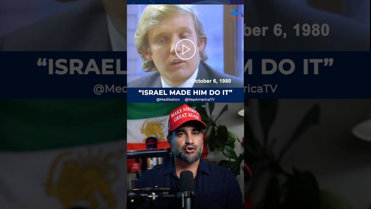 Trump said it in 1980. No one dragged him. This was always coming.