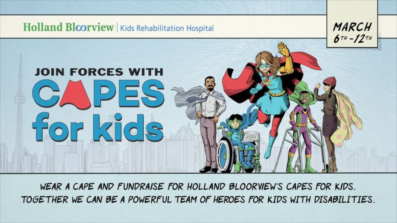 Capes for Kids fundraising supported by Toronto Police Service