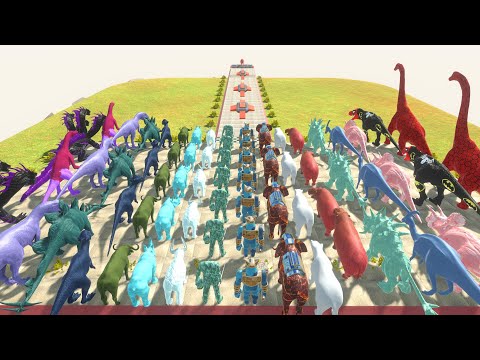 Colored Every Unit Bomb Trap Challenge #3 - Animal Revolt Battle Simulator