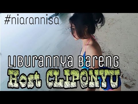 Nia Rannisa Bersama HOST CLIPONYU Di Pulau Pelangi | NiarannisaVLOG #1