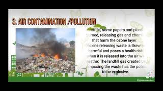 Addressing community issues| Effects of improper waste disposal