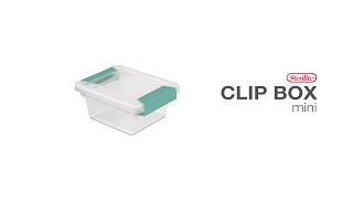 Sterilite Mini Clip Box