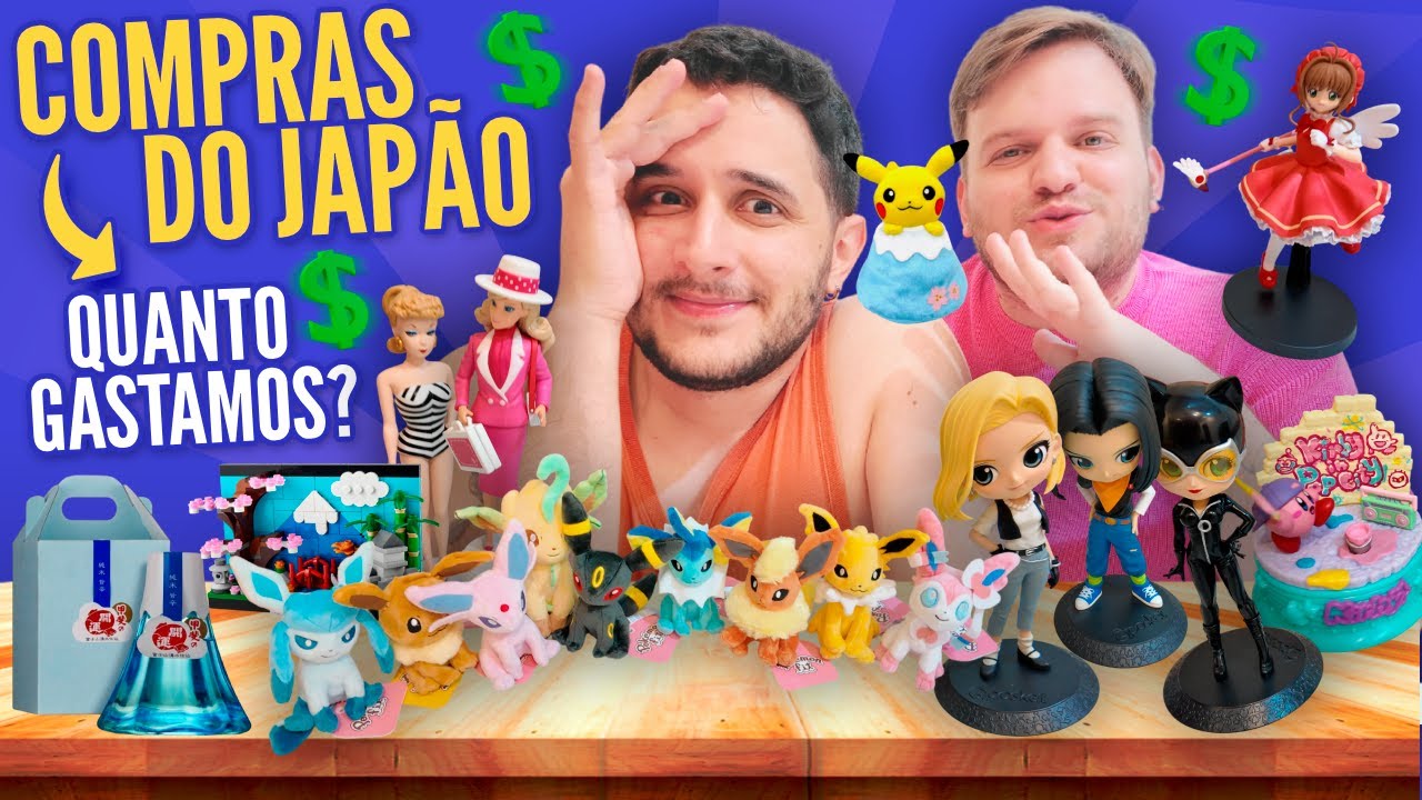 Nossas comprinhas do JAPÃO | QUANTO PAGAMOS? 🤑