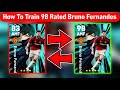 How To Train Bruno Fernandes In eFootball 2024 Mobile | Bruno Fernandes MAX Level Pes 24