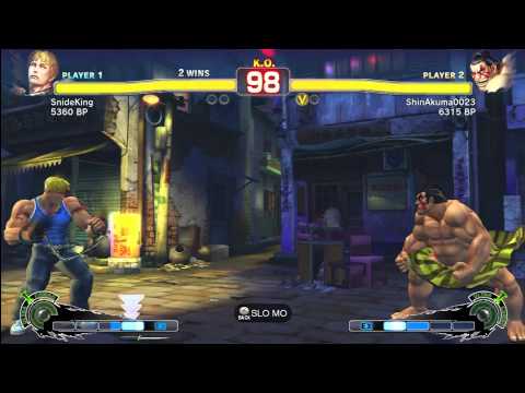 Super Street Fighter 4 - Xbox 360 - Endless Battle - Cody vs. E. Honda