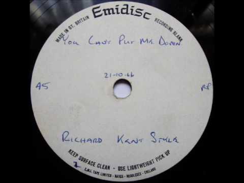 RICHARD KENT STYLE - 'You Can't Put Me Down' 1966 UK CLASSIC MOD GEM.
