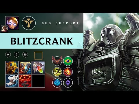 Blitzcrank Support vs Tahm Kench - BR Grandmaster Patch 26.02