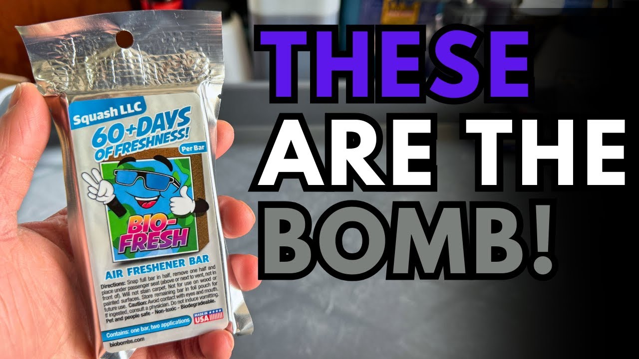 Squash LLC Bio-Fresh Air Freshener Bar by Bio Bombs Review : Best Fragrances For Your Car!