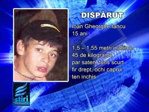 Minor disparut de la lucru