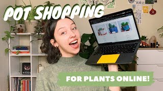 PLANT POT SHOPPING ONLINE | handmade houseplant pots for every budget