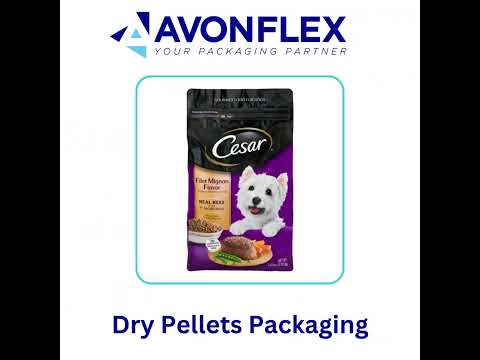 Plastic Pet Food Packaging Pouch