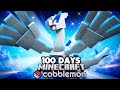 I SPENT 100 DAYS IN LEGENDARY ONLY MINECRAFT POKéMON (COBBLE ..