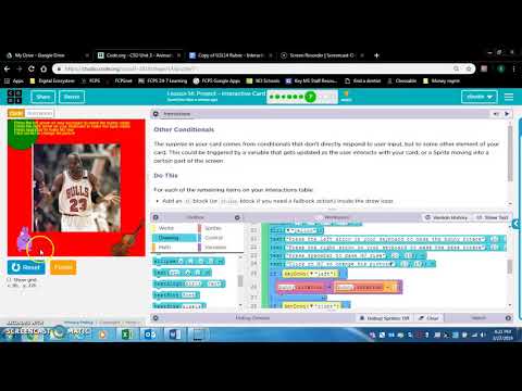 Code.org | Computer Science Discoveries | Unit 3 Lesson 14 part 3 exercises