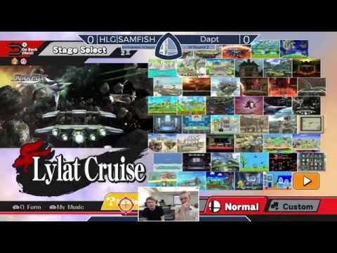 Sm4sh@Mines 38 - Dapt (Peach) Vs. HLG|SAMFISH (Villager) - Winners Round 2