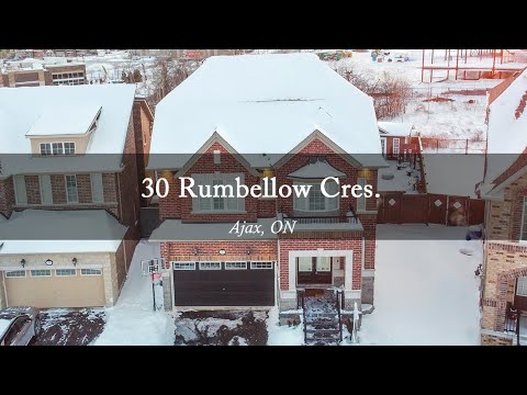 30 Rumbellow Cres, Ajax ON