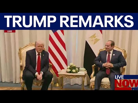 Video | President Trump meets with Egypt's leader