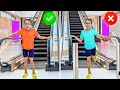 Ruby And Bonnie Learn Escalator Rules Mall Safety For Kids