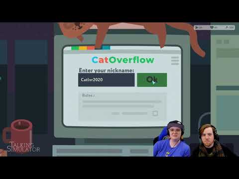 while True: learn() || Talking Simulator