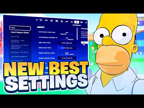 *NEW* BEST Controller Settings For Fortnite! (PS4/PS5/Xbox/PC)