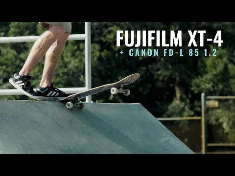 Fujifilm XT-4 + The legendary Canon FD-L 85 1.2 - A buttery combination!