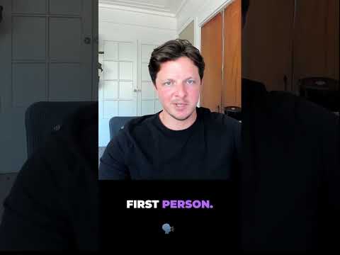 Conversational writing tip: write in the first person  #copywriting #writing #contentmarketing