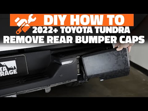 How-To | 2022 Toyota Tundra Rear Bumper Cap Removal (DIY)