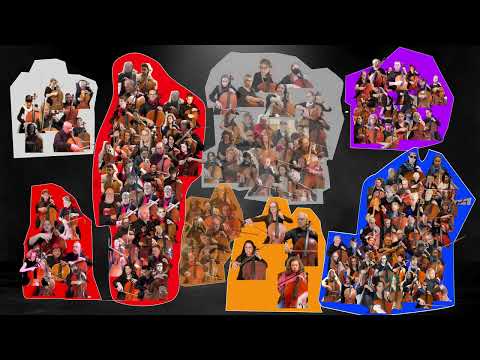 Global Cello Project 17 "ALLEGRETTO" from Symphony No. 7 by L. Beethoven