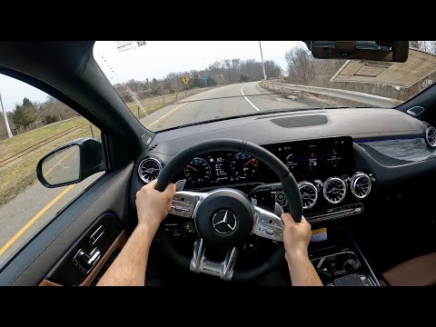 2023 Mercedes GLA45 AMG POV DRIVE – Performance-Sleeper-SUV?!