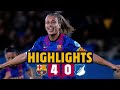 ? UNSTOPPABLE IN EUROPE TOO | HIGHLIGHTS | UWCL 2021/22 BARÇA 4 - HOFFENHEIM 0