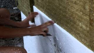 Как утеплить фасад дома. Утепляем дом каменной ватой и пенопластом "без опыта своими руками" ч.6.