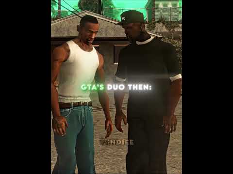 GTA's Duos Now Vs Then💀 #shorts #gta5 #grandtheftauto