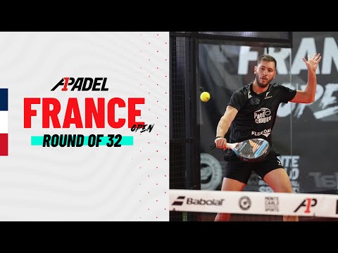 LIVE - ROUND OF 32 (DAY 2) - FRANCE OPEN