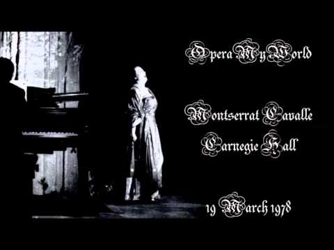 Montserrat Caballe Encores "El Vito!" at her Carnegie Hall 1978 Recital