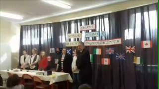 Gminny konkurs wiedzy o krajach anglojęzycznych.