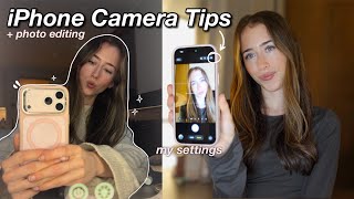 iPhone 17 Pro Max Camera Settings & Tips | how i edit my photos
