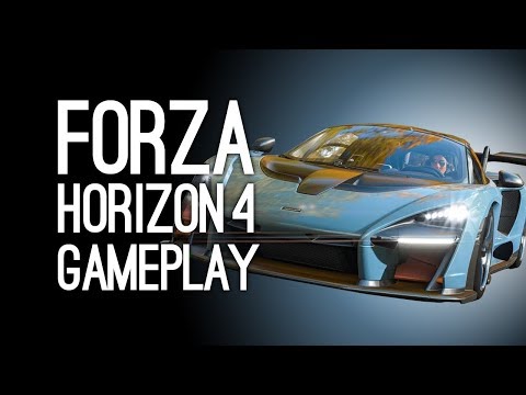 Forza Horizon 4 Gameplay: Forza Horizon 4 Gameplay Demo at E3 2018 Xbox Conference
