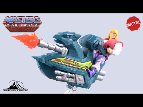 @Mattel Masters of the Universe Origins PRINCE ADAM and SKY SLED Video Review