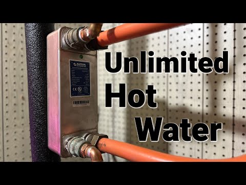 How To Install a Hot Water Plate Heat Exchanger For An Outdoor Wood Boiler