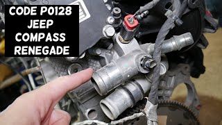 CODE P0128 JEEP COMPASS RENEGADE FIX. THERMOSTAT RATIONALITY