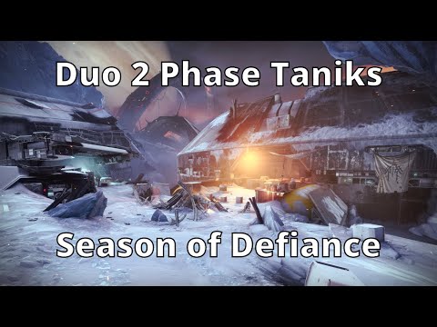 Duo Taniks 2 Phase (Deep Stone Crypt) in Season of Defiance - Destiny 2 Xbox