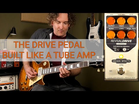 The Drive Pedal Built Like A Tube Amp: Origin Effects RevivalDRIVE Compact