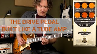 Video thumbnail for The Drive Pedal Built Like A Tube Amp: Origin Effects RevivalDRIVE Compact by AndyDemos