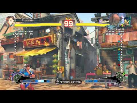 iken18 (Chun Li) vs DeadlyMagnes (Bison) SSF4 AE